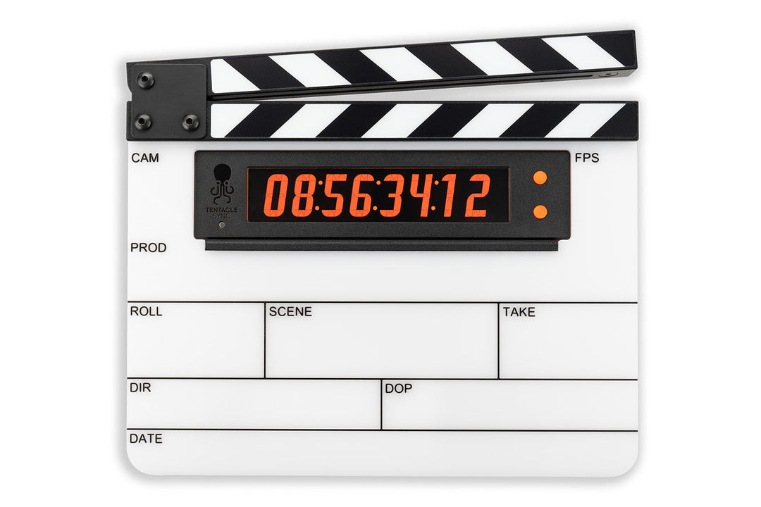 Tentacle TIMEBAR timecode slate
