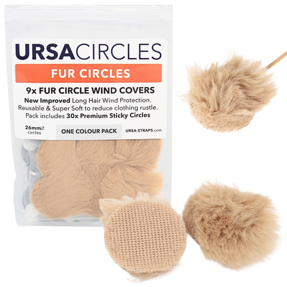 URSA Fur Circles - Beige