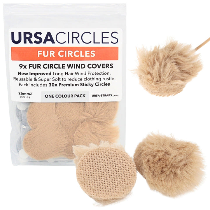 URSA Fur Circles - Beige