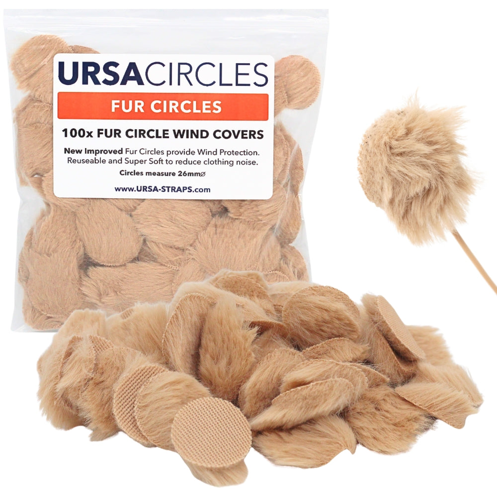 URSA Fur Circles 100 pack, beige