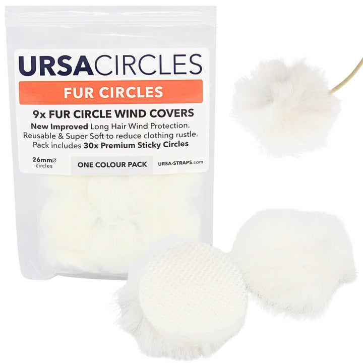 URSA Fur Circles - White