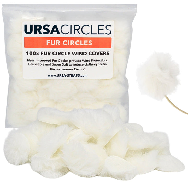 URSA Fur Circles 100 pack, white