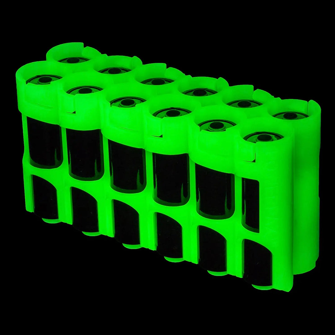 Storacell AA 12 Pack Battery Caddy - Moonshine Glow