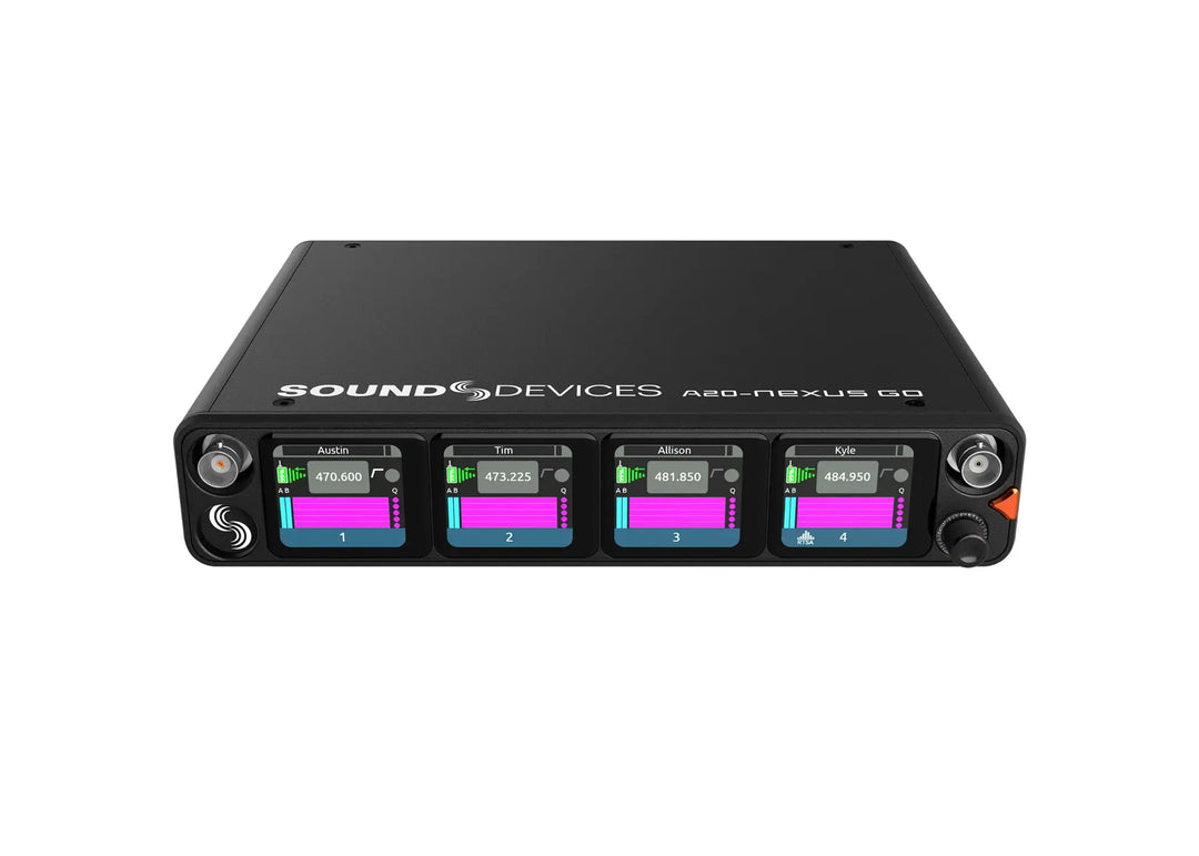 Sound Devices A20-Nexus Go front