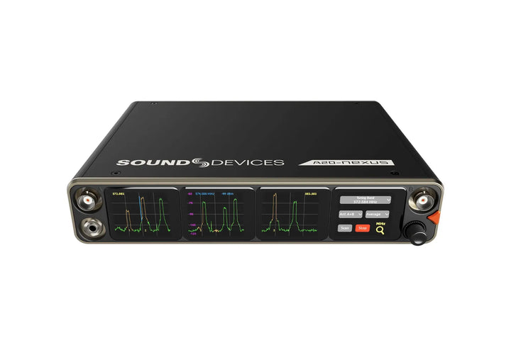 Sound Devices A20-Nexus top angled view