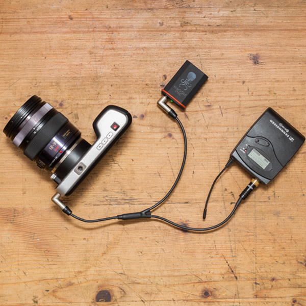 Tentacle and Bodypack Receiver to Camera Y-Cable
