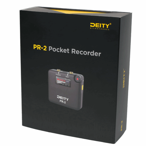 Deity PR-2 Stereo Pocket Recorder with Lavalier Mic