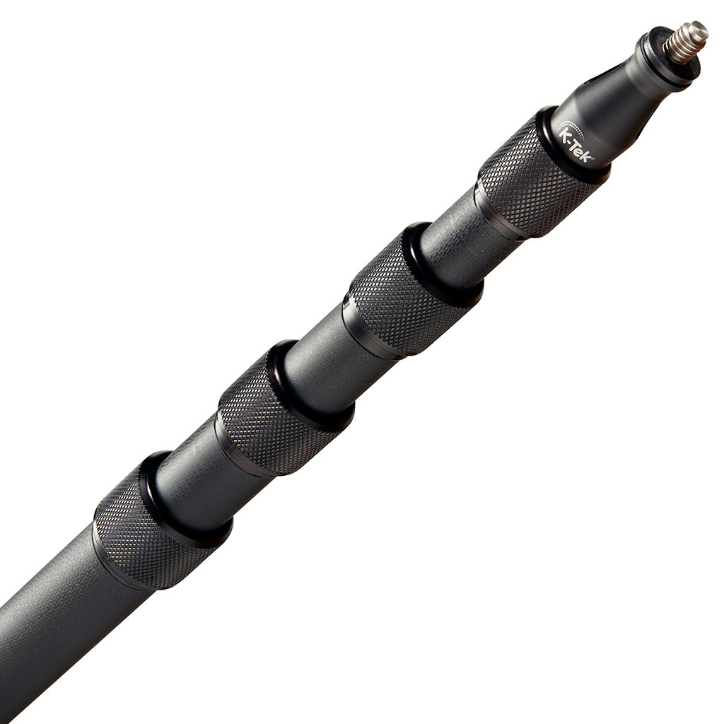 K-Tek KC108 Indie boom pole knurled collars detail