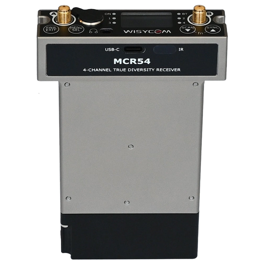 Wisycom MCR54 4-channel multiband true-diversity receiver