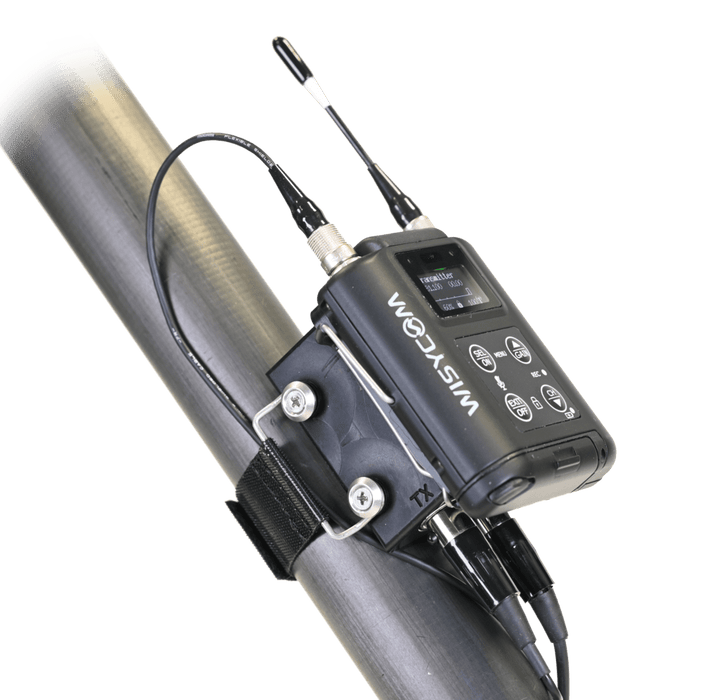 Wisycom MTP60 with PHA60 phantom power adapter