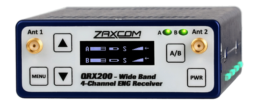 ZAXCOM DUAL SET QRX 200 + ZMT 3.5 Phamtom 2 (USED )