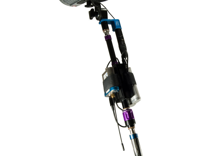QWB Screwable Boom Pole Segment application 2