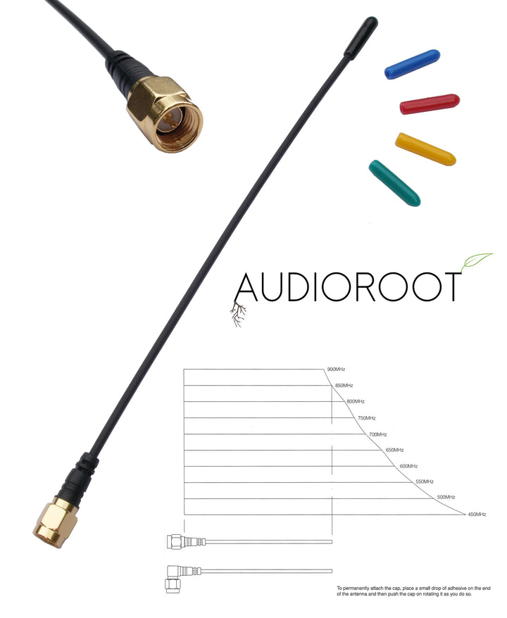 AUDIOROOT SMA-ANT — SMA Antenna for Wireless Tx/Rx