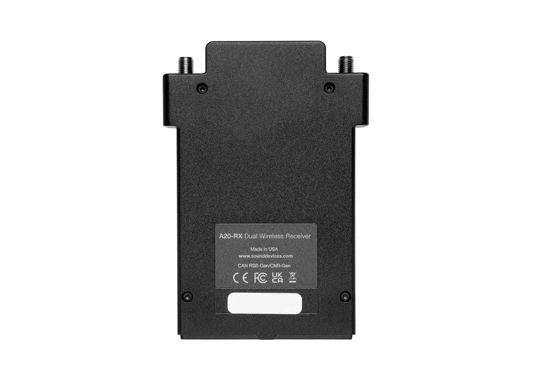 Sound Devices A20-RX standalone rear view