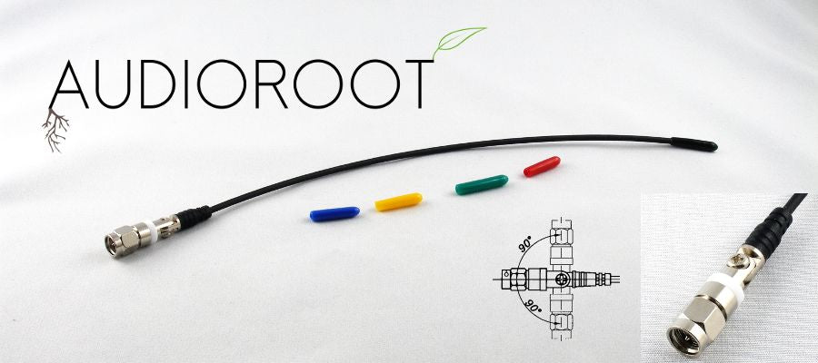 AUDIOROOT SWIV-ANT - Antena inclinable/giratoria para transmisor y receptor inalámbricos 