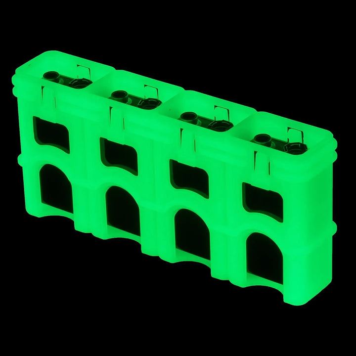 Storacell SlimLine 9V Battery Caddy - Moonshine Glow