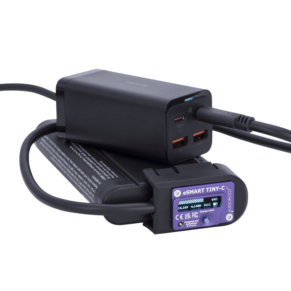 AUDIOROOT eSMART TINY-C with blue OLED display