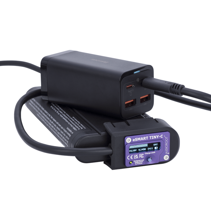 AUDIOROOT eSMART TINY-C with blue OLED display