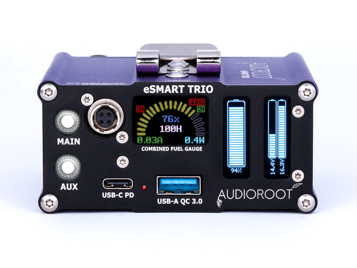 Distribuidor de potencia avanzado AUDIOROOT eSMART TRIO 