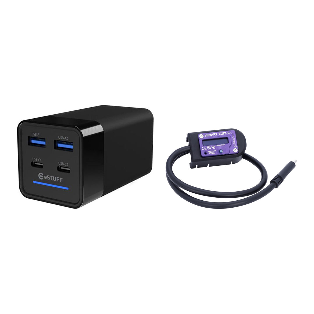 AUDIOROOT eSMART TINY-C and eSTUFF 120 W PPS charger kit