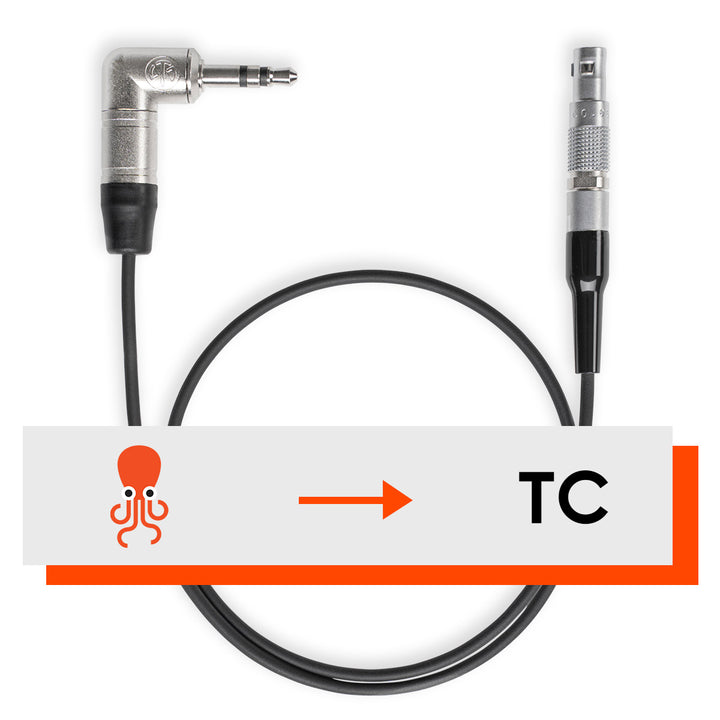 Cable de código de tiempo Tentacle a RED de 4 pines 