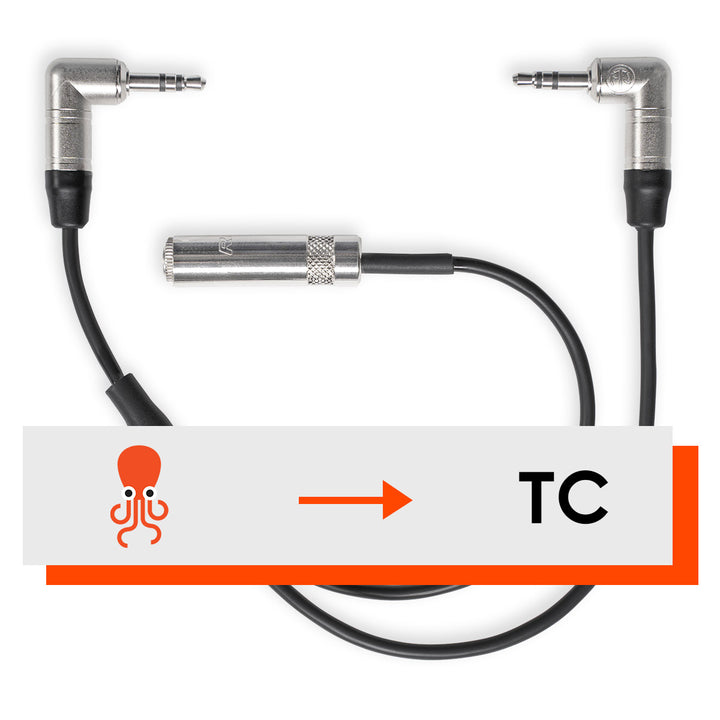 Cable en Y para conectar tentáculo y micrófono a cámara 