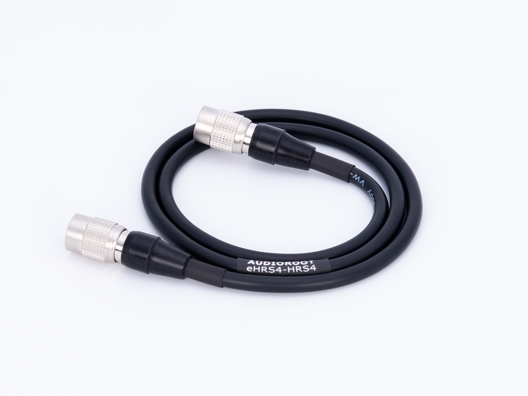 AUDIOROOT eHRS4-HRS4 - Cable de alimentación Hirose de 4 pines macho a Hirose de 4 pines macho