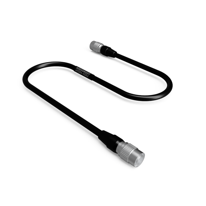 AUDIOROOT eHRS4-HRS4 - Cable de alimentación Hirose de 4 pines macho a Hirose de 4 pines macho