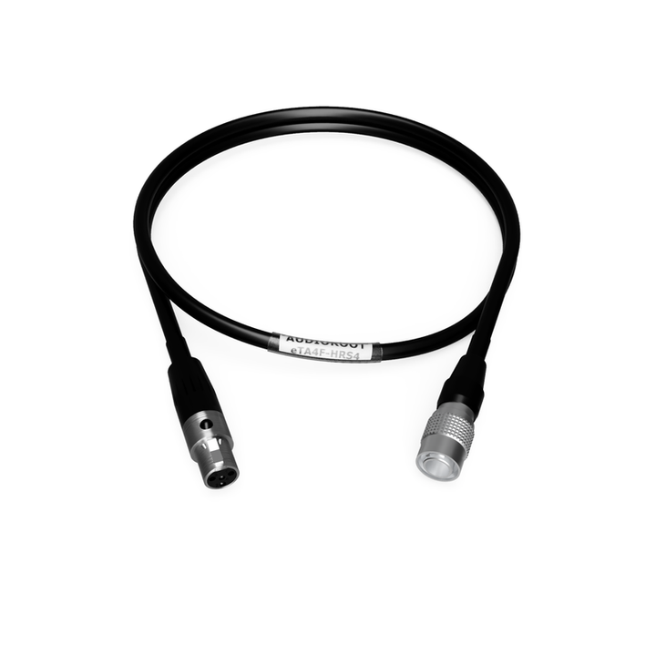 AUDIOROOT eTA4F-HRS4 - Cable de alimentación Hirose de 4 pines macho a Switchcraft TA4F 
