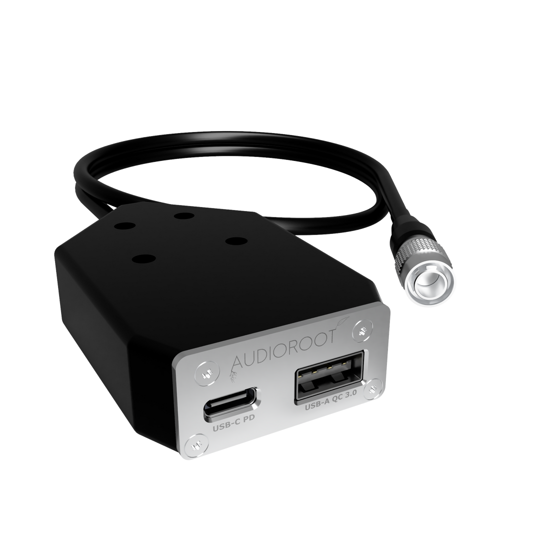 AUDIOROOT eUSB-C-HRS4 output view
