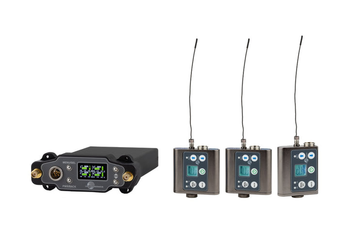 Lectrosonics DSR4 receiver with 2x SMDWB and 1x SMWB transmitters rental pack