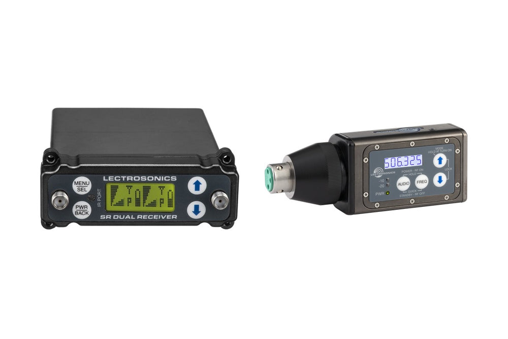 Lectrosonics SRc receiver with 1x HMa plug-on transmitter wireless boom rental pack