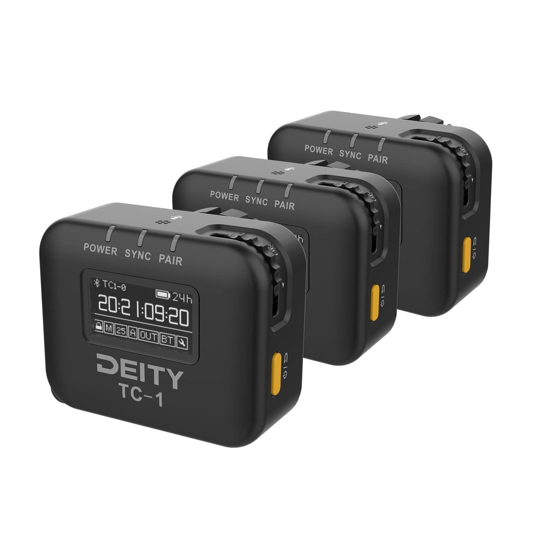 Deity TC-1 Timecode device 3-kit