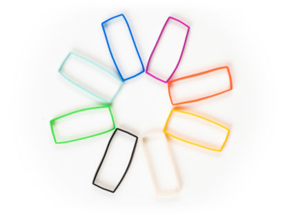 SYNC E – Silicone Bands Rainbow Set and Clamps