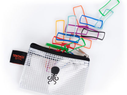 SYNC E – Silicone Bands Rainbow Set and Clamps